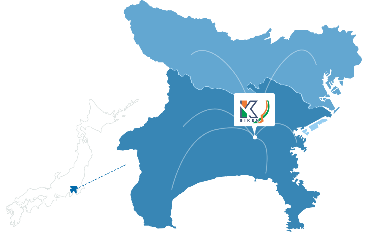 収集運搬エリアの地図画像